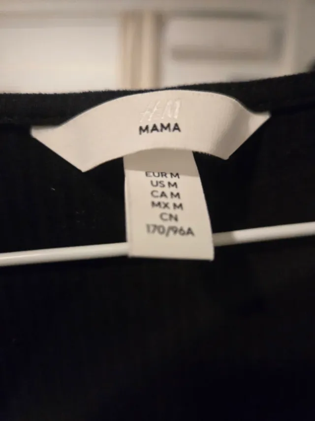 Abito lungo H&M premaman nero