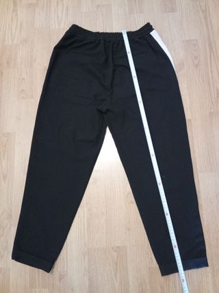 Pantalón negro Pull&Bear mujer