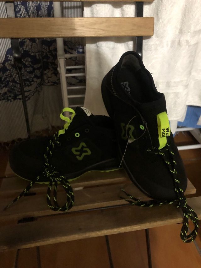 Botas de seguridad Wurth negras y verdes