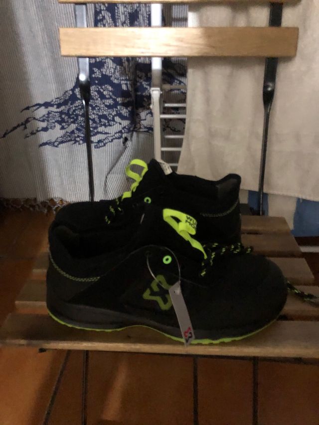 Botas de seguridad Wurth negras y verdes