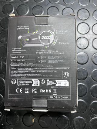 Intercomunicador GOOC C50 para Casco