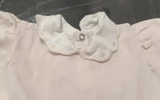 Tutina neonata Baby Mary rosa cotone 2 mesi