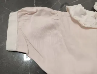 Tutina neonata Baby Mary rosa cotone 2 mesi