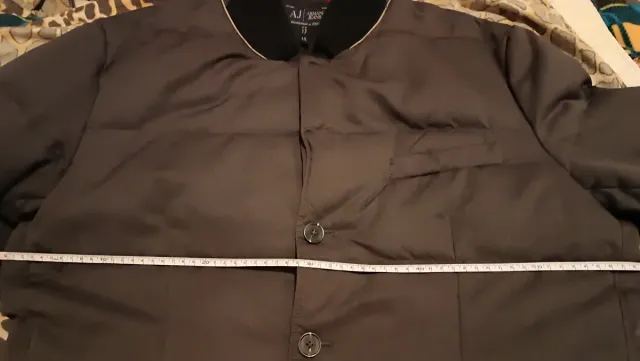 Giacca Armani Jeans Uomo Grigia Taglia XXL