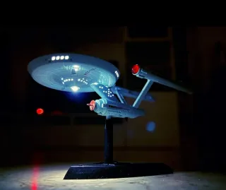 Riproduzione della navicella di Star trek