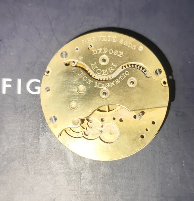 Movimiento Reloj Bolsillo Moeri Patentado