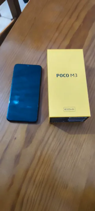 Poco M3 Preto, 128GB, 4Gb RAM