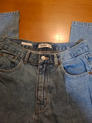 Jeans Rectos Mujer Pull&Bear T/38