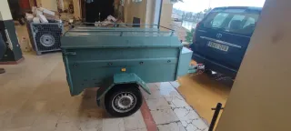 Remolque perros con freno de inercia