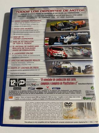 Toca Race Driver 3 PS2