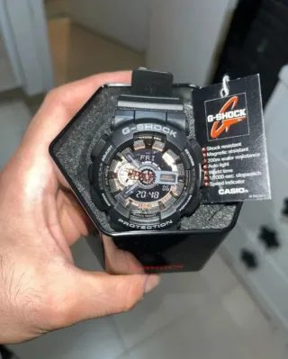 Reloj Casio GA-110RG Negro
