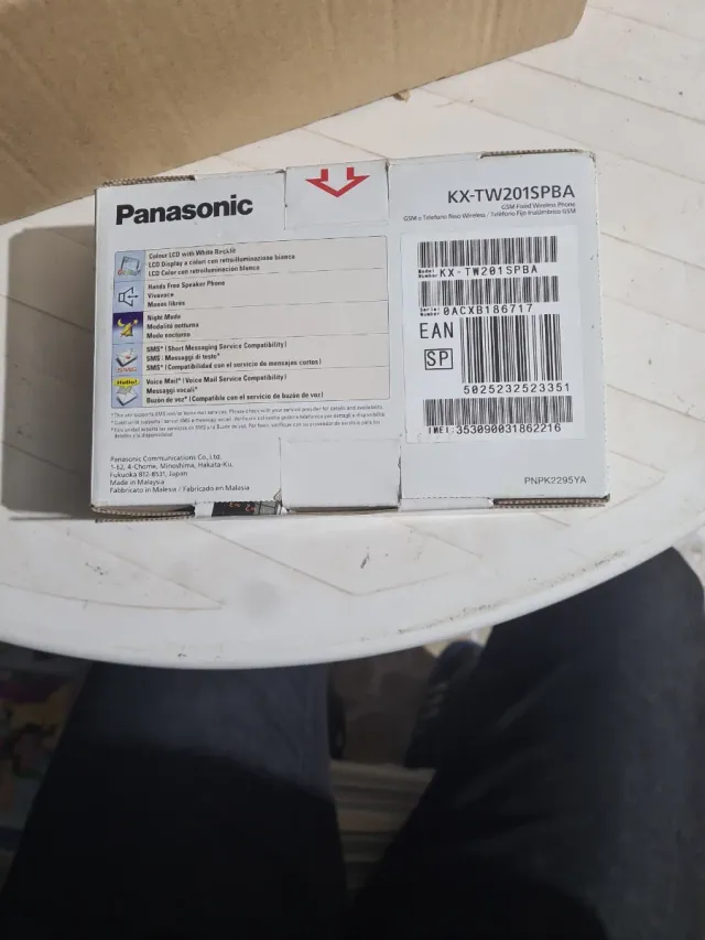 Panasonic KX-TW201SPBA GSM 900/1800