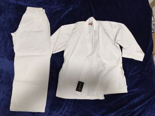Traje Judo KARA blanco niño