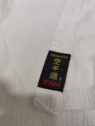 Traje Judo KARA blanco niño