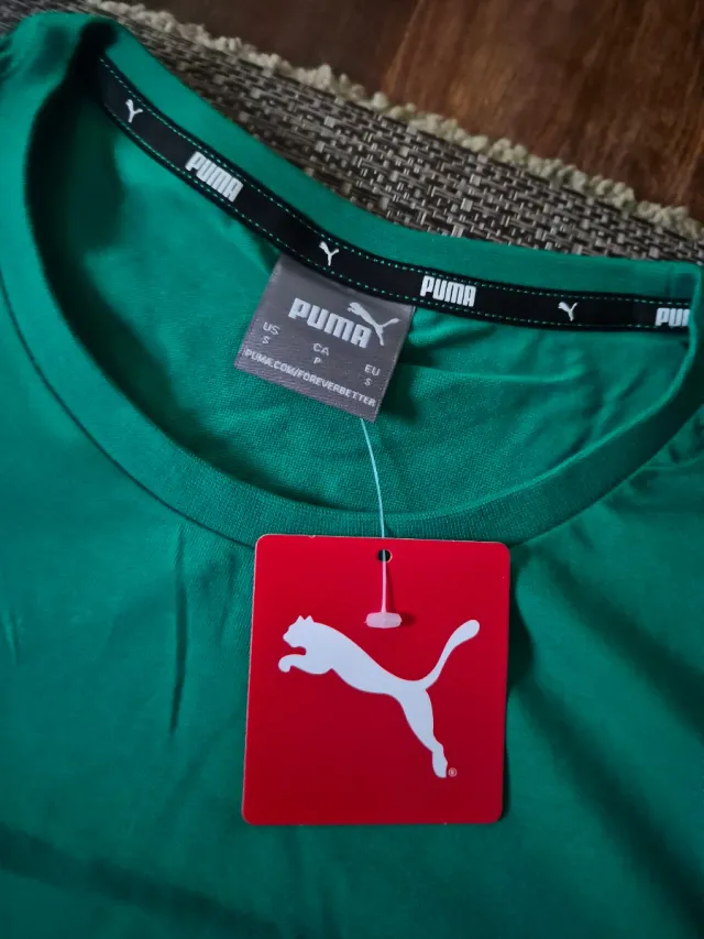 Camiseta Puma Verde Talla S