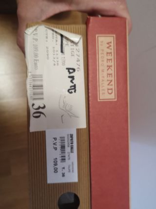 Zapatos tacón ante beige/marrón