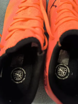 Zapatillas fútbol sala Puma Naranja/Negro