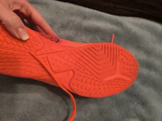 Zapatillas fútbol sala Puma Naranja/Negro