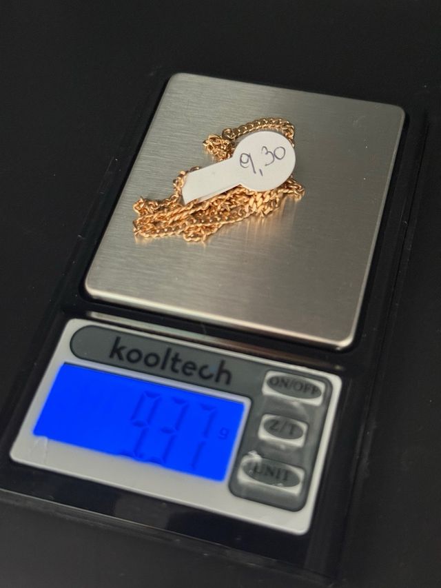 Cadena Grumete Oro 18k nueva