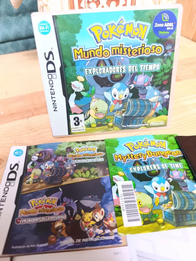 Cover Pokémon Mystery Dungeon: Explorers of Time per DS