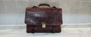 Maletín Piel Bovina Marrón