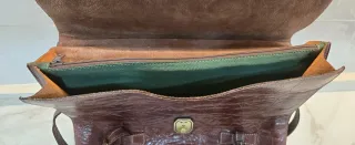 Maletín Piel Bovina Marrón