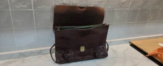 Maletín Piel Bovina Marrón