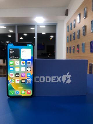 iPhone X 64GB Bianco IMPIEGATO BATTERIA 100%