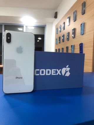 iPhone X 64GB Bianco IMPIEGATO BATTERIA 100%