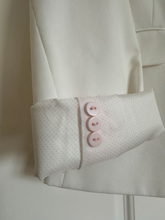 Blazer Stradivarius Blanca