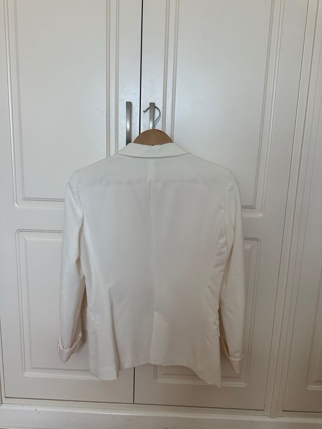 Blazer Stradivarius Blanca