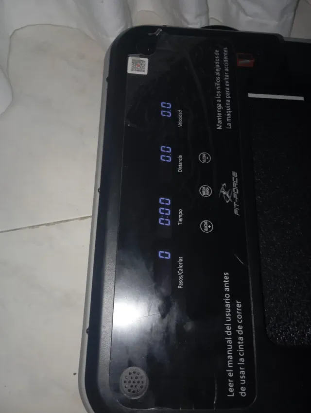 Cinta de correr plegable