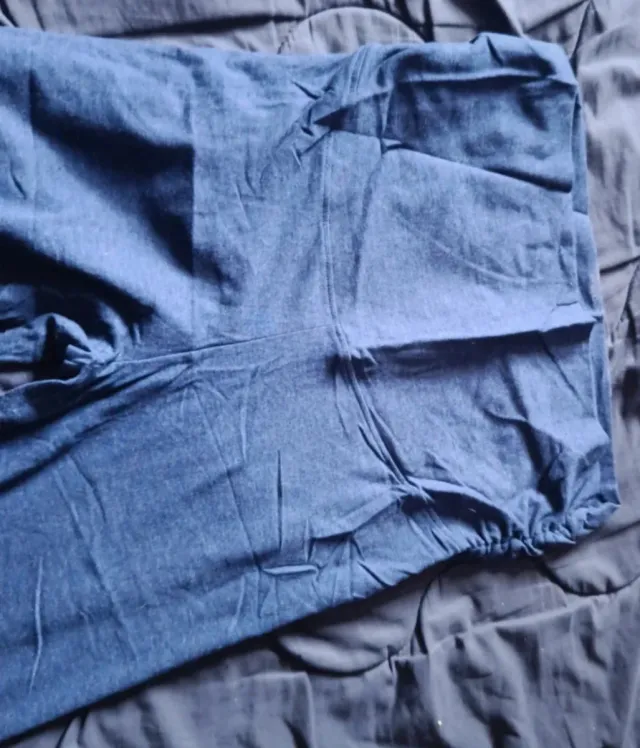 Leggings premamá azul/gris