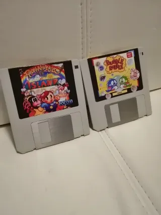 Etichette adesive per floppy disk Amiga 500