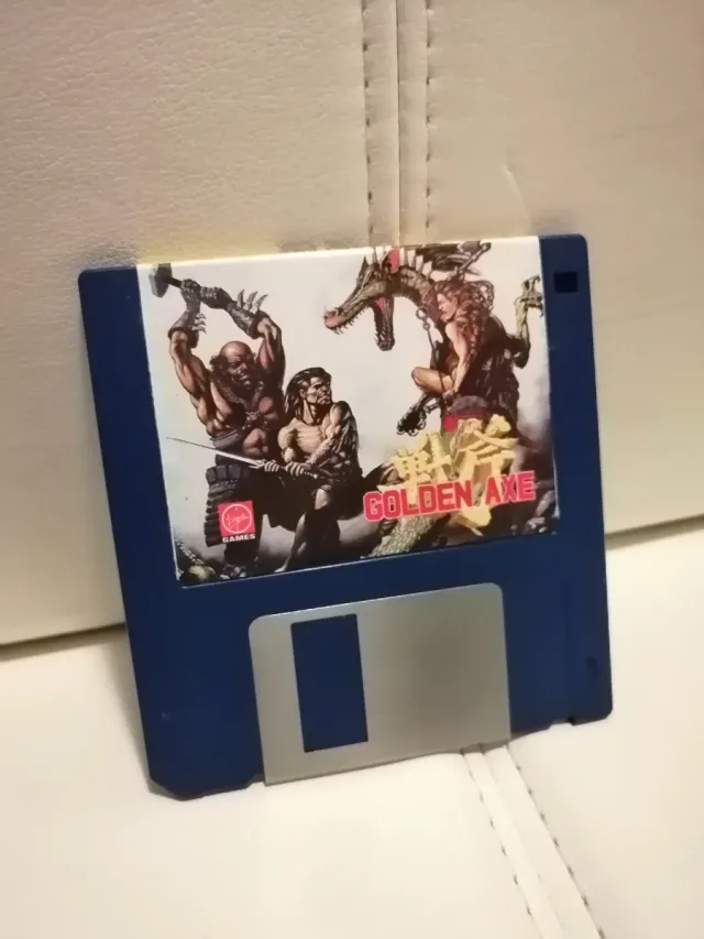 Etichette adesive per floppy disk Amiga 500