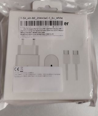 Cargador compartible Samsung 25W PD USB-C + Cable