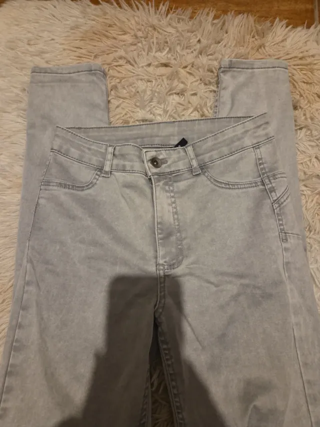 Pantalón gris Calzedonia Talla S