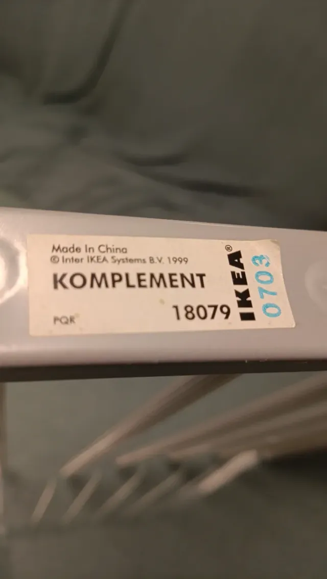 Pantalonero extraíble metálico