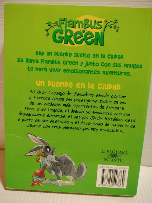 Un duende en la ciudad (Saga Flambus Green)