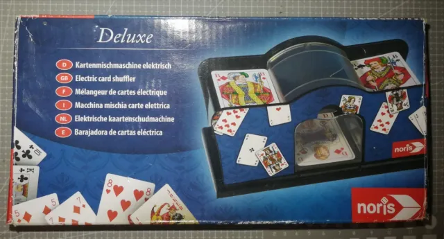 Barajadora de cartas eléctrica NORIS Deluxe