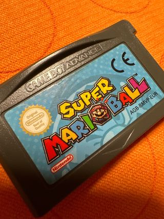 Super Mario Ball Game Boy Advance Nintendo