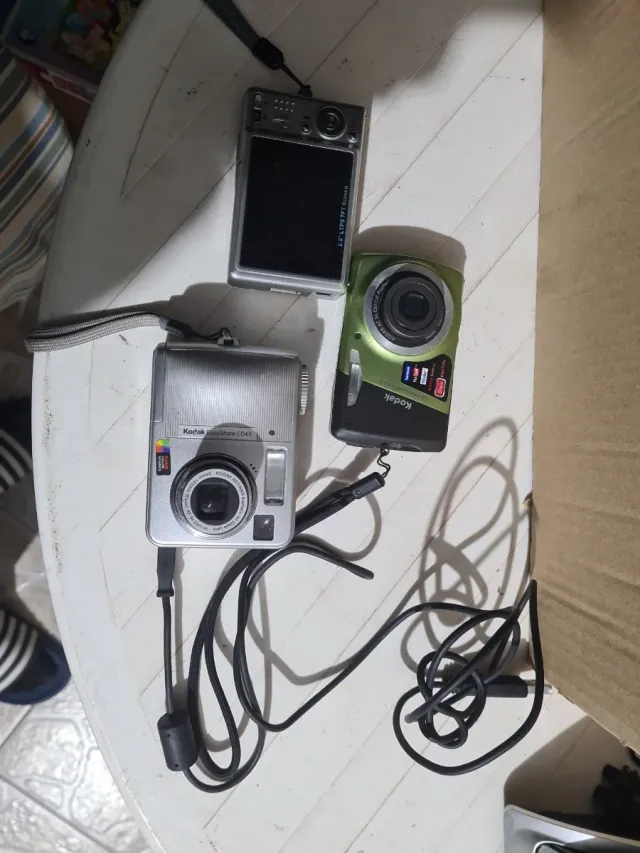 Lote Cámaras Digitales Kodak y Ray dac