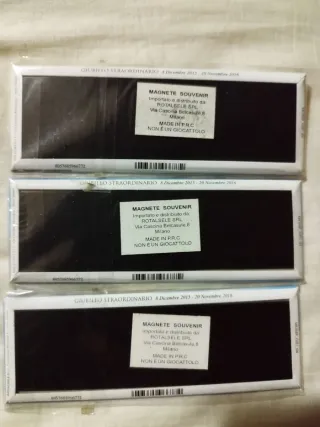 Set 3 magneti calamite Giubileo della Misericordia