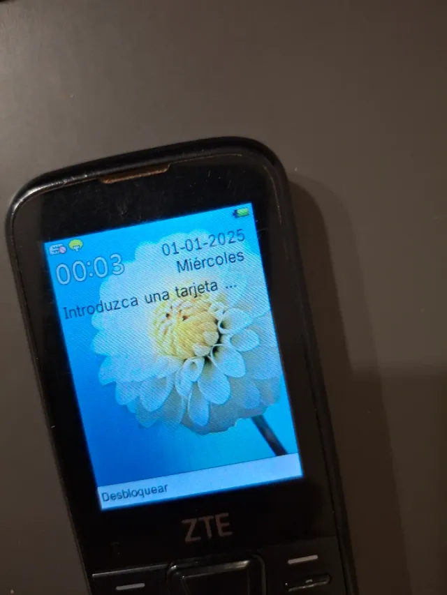 Telefono Mobile ZTE Nero