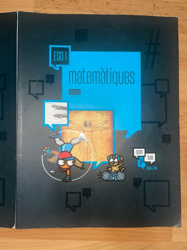 Volumen 1, 2 y 3 Libro de matemáticas 1 ESO