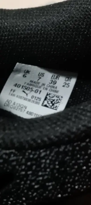 Zapatillas Puma Negras