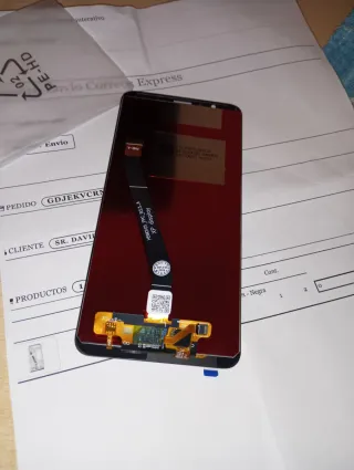 Schermo LCD touch Huawei Honor 7x Nero