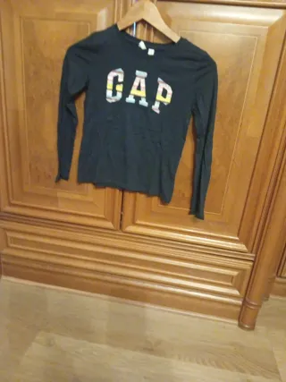 Camiseta Gap Manga Larga 8 años