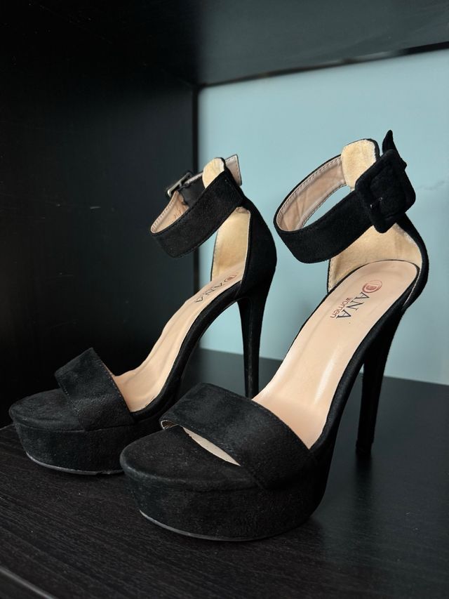 Sandalias de tacón DANA negras