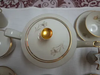 Juego de té porcelana vintage babaria año 1920